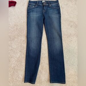 Hudson Jeans Dark Blue Straight Leg Women's Jeans